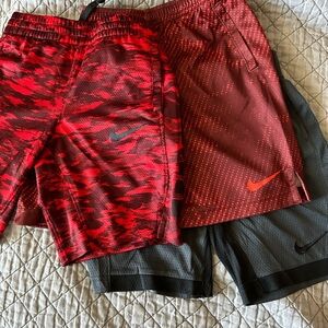 3 pair of boys size 7 Nike shorts